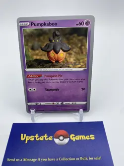 Pokemon 2022 World Championships MEW DECK Pumpkaboo 076/203 - Near Mint (NM) - Image 1