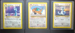 1999 Pokemon DRAGONITE WOTC Promo + Dragonair, Dratini Base Set Shadowless Set - Image 1
