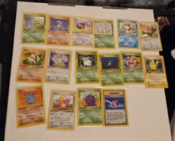 POKEMON Vintage Complete 1st Ed Jungle, Fossil, Team Rocket set of commons! + 6 - Image 4
