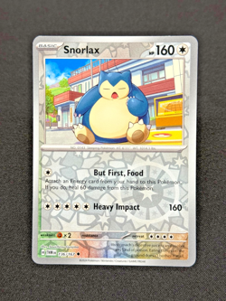 Snorlax 136/167 Reverse Holo - Sv06: Twilight Masquerade Pokemon TCG - NM - Image 1