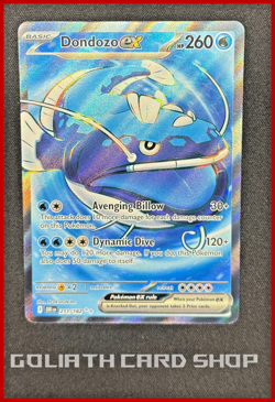 Dondozo ex 211/182 Ultra Rare - Sv10: Destined Rivals Pokemon TCG - NM - Image 1