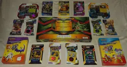 Pokemon MEGA Tyranitar EX Box w/ ALL 3 Hanger Boxes + Team Up Unbroken Bonds and - Image 2