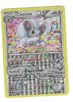 Pokemon TCG: Cinccino- RC19/RC25 - Legendary Treasures: Radiant Collection -LP - Image 1