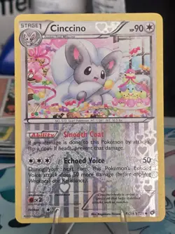Pokemon TCG: Cinccino- RC19/RC25 - Legendary Treasures: Radiant Collection -LP - Image 3