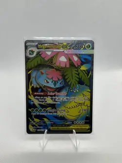 Pokemon TCG Mega Evolutions Mega Venusaur EX 155/132 Ultra Rare NM Pack Fresh - Image 1