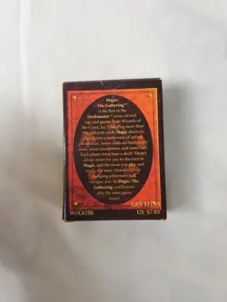 Magic The Gathering 4th Edition Starter Deck Empty Box Only No Cards 742818061001 - Image 3