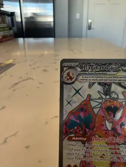 Charizard ex 215/197 SV03: Obsidian Flames Holo Pokemon TCG 2023 NM - Image 2