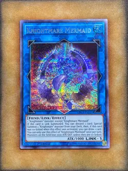Yugioh Knightmare Mermaid MP19-EN025 Secret Rare 1st Ed NM - Image 1