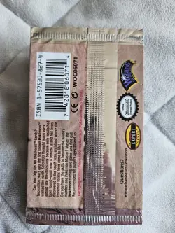 Pokemon TCG Fossil Booster Pack Empty Wrapper No Cards Retro Collectible 1999 - Image 2