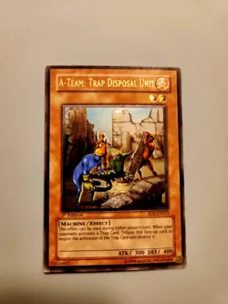 YUGIOH A-TEAM TRAP DISPOSAL UNIT RDS-EN033 1ST ULTIMATE - Image 1