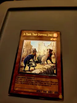 YUGIOH A-TEAM TRAP DISPOSAL UNIT RDS-EN033 1ST ULTIMATE - Image 2