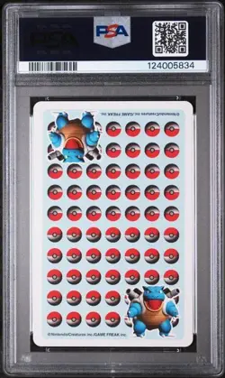 PSA 10 GEM MINT 1998 POKEMON STADIUM BLUE VERSION PLAYING CARDS HAUNTER - Image 2