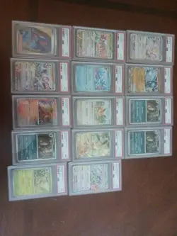 Pokemon Graded Card Lot (14) PSA 9’s / 8’s - Image 1