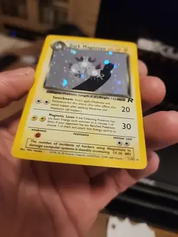 Pokemon Dark Magneton TCG Holo Rare Card 11/82 Unlimited - Image 4