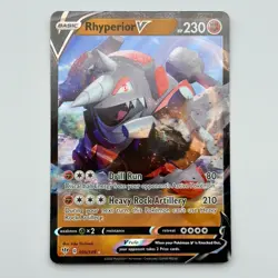 Rhyperior V 095/189 Darkness Ablaze Ultra Rare Holo Pokemon TCG Card - NM - Image 1