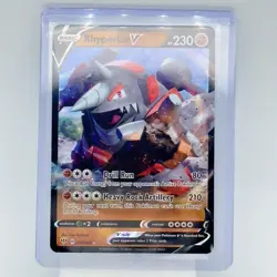 Rhyperior V 095/189 Darkness Ablaze Ultra Rare Holo Pokemon TCG Card - NM - Image 3
