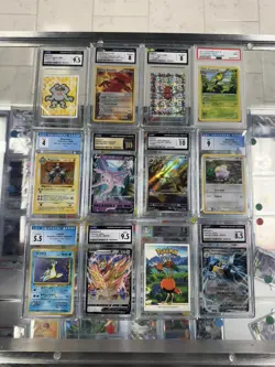 Pokemon TCG Graded Lot Bundle of 37 GRADED CARDS (PSA,CGC, Beckett) - Image 1