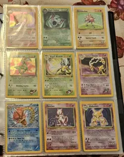 Huge Childhood Pokemon Card Binder Collection 549 🔥Shadowless,1st Edition,Holo! - Image 1