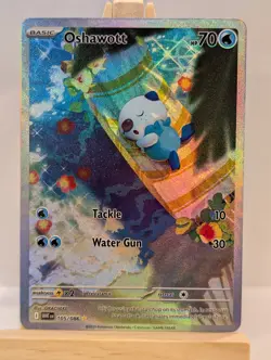 Custom Fan Art Oshawott High Quality Custom Card Foil Finish - Image 1