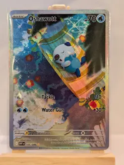 Custom Fan Art Oshawott High Quality Custom Card Foil Finish - Image 2