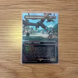 Swooping Pteranodon *FOIL* - Magic MTG Card Jurassic World Collection - Image 1