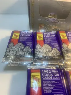 29 Sealed Packs 1992 Fantasy Collector Cards AD&D Advanced Dungeons And Dragons - Image 3