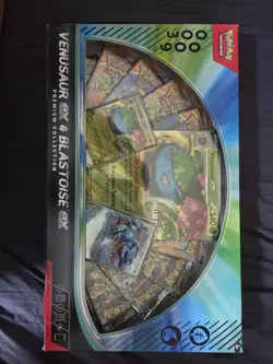 Unreleased Venusaur EX and Blastoise EX Special Collection Pokemon Cards - Image 1