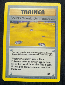 Pokemon TCG Rocket's Minefield Gym Challenge Card 119/132 Regular LP/MP - Image 1