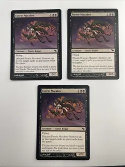 Faerie Macabre Shadowmoor Regular X3 - Image 1