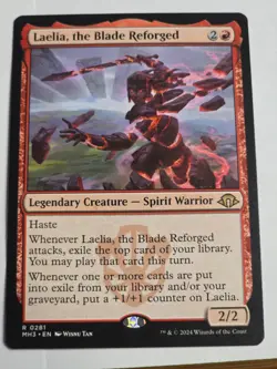 MTG - Laelia, the Blade Reforged - Modern Horizons 3 - Image 1