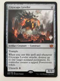 Cityscape Leveler *PROMO* MTG BRO MT/NM PW Stamp Combined Shipping -TCGshowcase- - Image 1