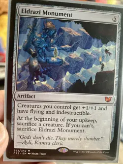 Eldrazi Monument Commander 2015 Mythic Rare Card MtG Barely Played - Image 1