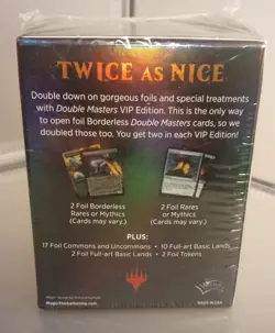Double Masters VIP Edition Booster Box MTG Magic the Gathering - New Sealed 630509972975 - Image 2