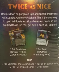 Double Masters VIP Edition Booster Box MTG Magic the Gathering - New Sealed 630509972975 - Image 3