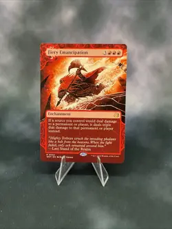 Fiery Emancipation Wilds of Eldraine: Enchanting Tales Regular - Image 1