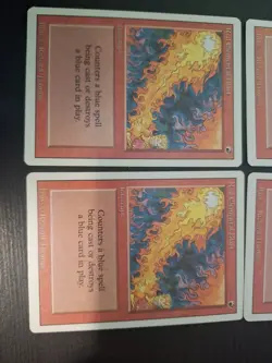 MTG Magic the Gathering Red Elemental Blast Unlimited Edition 4x. - Image 3