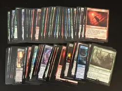 Magic: the Gathering Final Fantasy 100 Card Bulk Common Lot - NO LANDS - Image 1