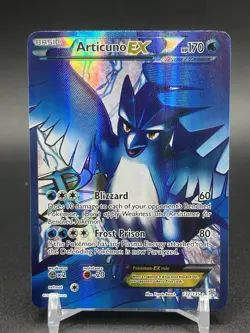 Pokemon TCG Articuno EX (Team Plasma) (132 Full Art) 132/135 Plasma Storm Holo - Image 1