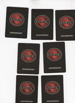 Chaotic lot #136. Lot of 14 M'arrillian creature cards - Image 2