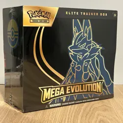 Pokemon TCG: Mega Evolutions Mega Lucario Elite Trainer Box ETB | Ships Same Day - Image 1