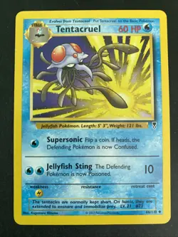 Pokemon Card TCG Legendary Collection Tentacruel Card 66/110 - Image 1