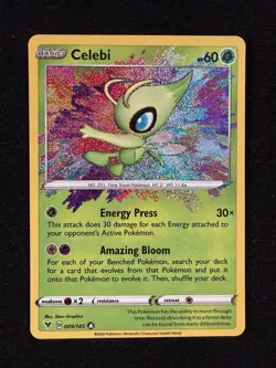 Pokemon TCG Vivid Volt Amazing Rare Lot- Raikou, Rayquaza, Jirachi & Celebi - Image 2