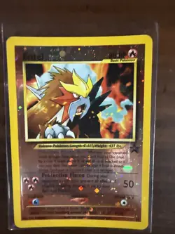 Pokemon TCG Entei Wizards Black Star Promos 34 Holo Promo Promo - Image 1