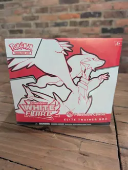 White Flare Pokemon Center Elite Trainer Box ETB | Scarlet & Violet | SEALED - Image 1