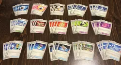 Pokemon Play Pack Non Holo Trainer Night Stretcher Counter Catcher Lot of 35 x4 - Image 1