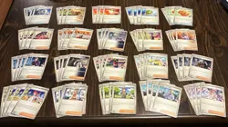 Pokemon Play Pack Non Holo Trainer Night Stretcher Counter Catcher Lot of 35 x4 - Image 2