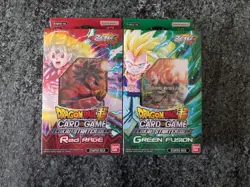 Dragon Ball Super Card Game: Zenkai Starter Deck 17 19 Red Rage Green Fusion - Image 1