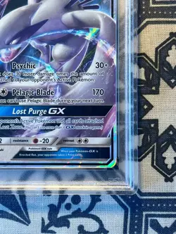 2018 POKEMON SUN & MOON LOST THUNDER #159 LUGIA GX PSA 10 GEM MINT #159 - Image 3