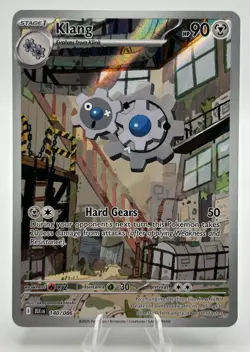 Pokemon TCG Klang BLK 140/086 Illustration Black Bolt Near Mint Condition - Image 1
