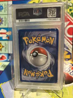 2005 POKEMON EX UNSEEN FORCES #103 FERALIGATR EX-HOLO PSA 7 - Image 2